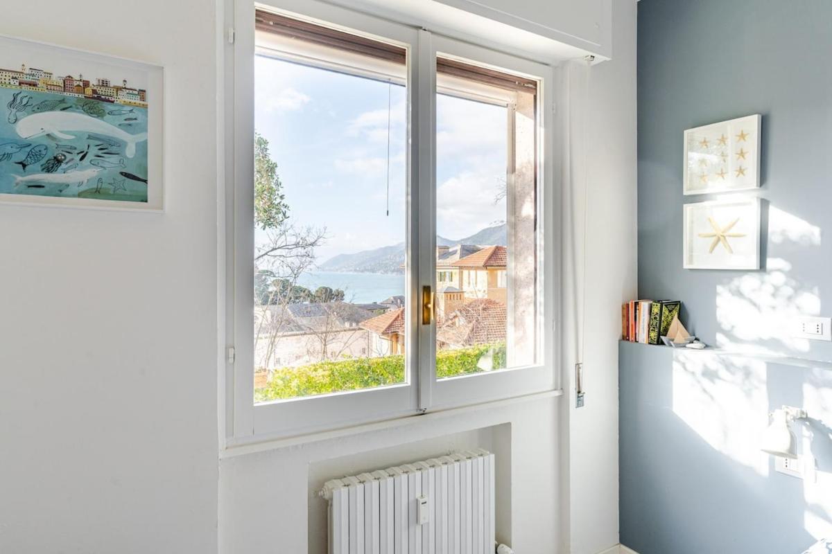 Sea View Apartment With Private Garden Camogli Eksteriør bilde